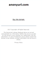 Mobile Screenshot of anonyurl.com